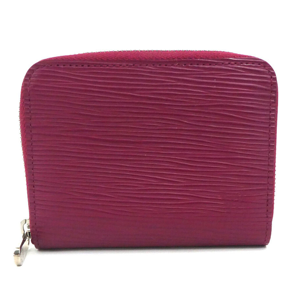 Louis Vuitton LOUIS VUITTON Wallet/Coin Purse Epi Zippy Coin Leather Fuchsia ...